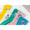 2018 Coton Mignon Animal Jacquard Chaussettes Pour Femmes Longues Chaussettes Drôles Colorées Femmes Filles Chaussettes Multicolores